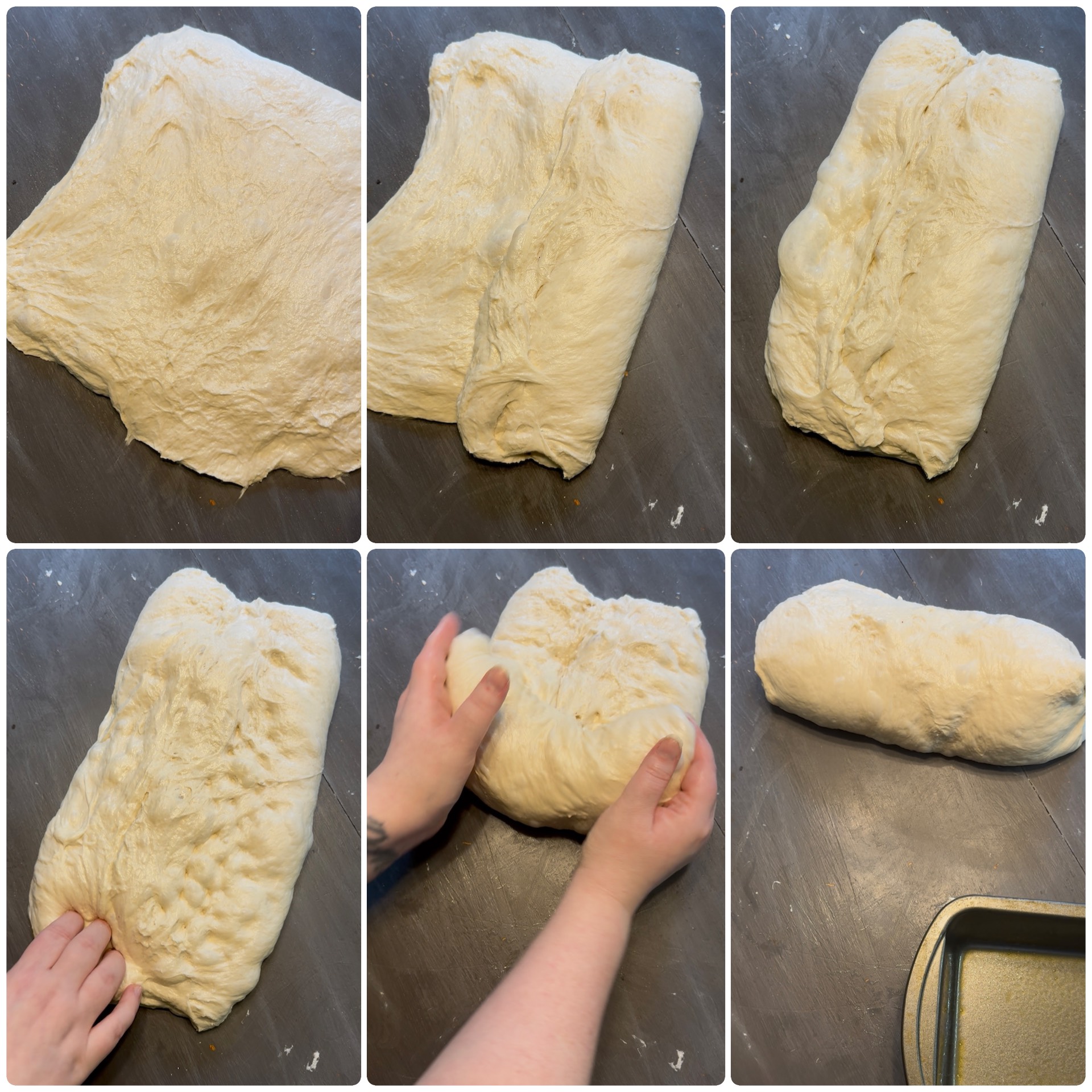 Shaped dough